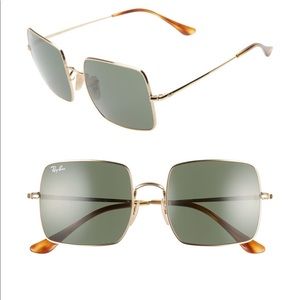 Ray-Ban 54 mm square sunglasses